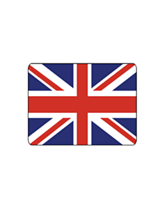100x75mm Union Jack Labels