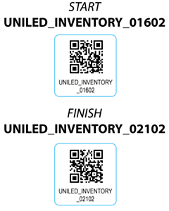 Uniled QR Code Labels 01602-02102