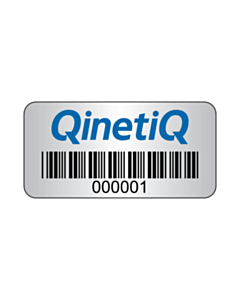 Qinetiq 40x20mm Code 39 Barcode Labels