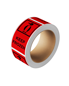 Keep Frozen Labels 75x150mm