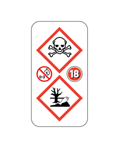 17x32mm Hazard Labels