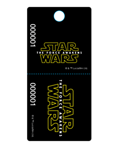 Star Wars Cloakroom Tags