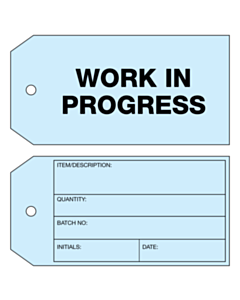 Work In Progress Tags