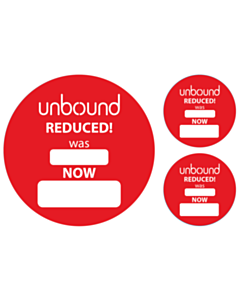 Unbound Reduced Was Now Labels