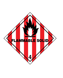 Flammable Solid Labels