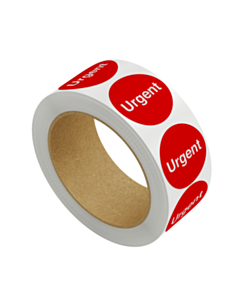 Urgent Labels 50mm