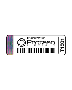 Protean Electric Asset Labels