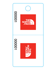 The North Face Cloakroom Tags