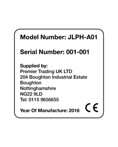 40x40mm Serial Number Labels