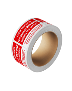 Check Contents Before Signing Labels 140x80mm