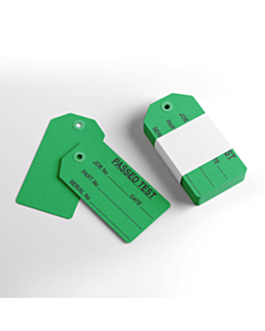 QC Passed Test Tags 110x55mm