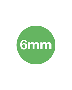 Applied Medical Technology 6mm Green Labels