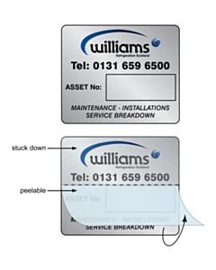 Williams Refrigeration Protec Tab Test Labels