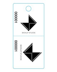 Backlot Studios Cloakroom Tags