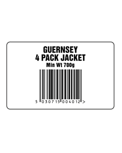 Guernsey 4 Pack Jacket Labels