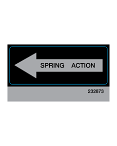 Ref. 232873 Direction Arrow Labels