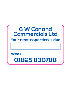 Inspection Labels