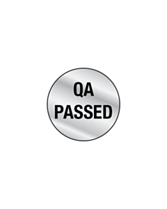 LPA Connection Systems Silver QA Passed Label