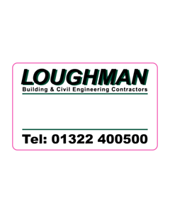 75x45mm Loughman Engineering Labels
