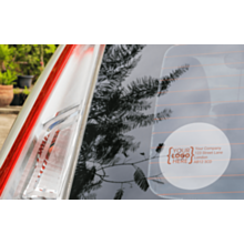 Custom 100mm Diameter Window Stickers