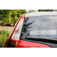 Biodegradable and Compostable 270x50mm Window Stickers