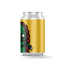 Custom 330ml Beer Can Labels Gloss Varnish