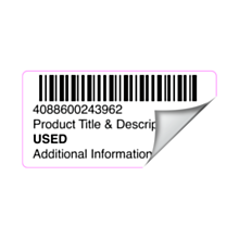 Amazon Barcode Labels 70x40mm
