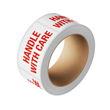 Handle With Care Labels 127x70mm