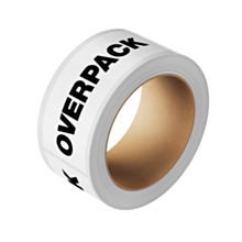 Black Overpack Labels 150x50mm