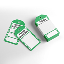 Passed Inspection Tags 134x67mm