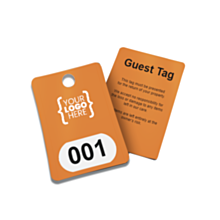 Custom Reusable Cloakroom Tags