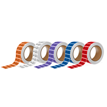 Custom Tamper Evident Void No Residue Security Labels 125x35mm