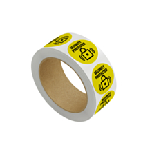Retail Security Protected Labels 40mm