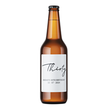 Personalised Birthday Beer Labels