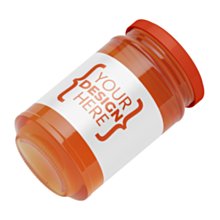 Design Your Own 250g Jar Wraparound Labels 195x50mm