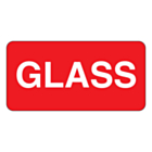 Glass Labels 50x25mm