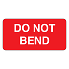 Do Not Bend Labels 50x25mm