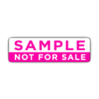 Sample Not For Sale Stickers 50x15mm