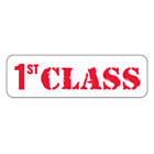 1st Class Labels 50x15mm