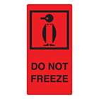 Do Not Freeze Labels 75x150mm