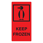 Keep Frozen Labels 75x150mm