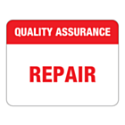 Quality Assurance Repair Labels 43x33mm