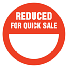 Reduced for Quick Sale Stickers 50mm
