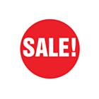 Red Sale Stickers