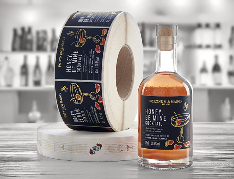 Luxury Cosmetic and Beverage Labels