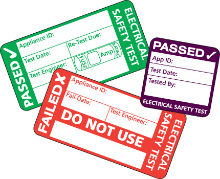 PAT Test Labels