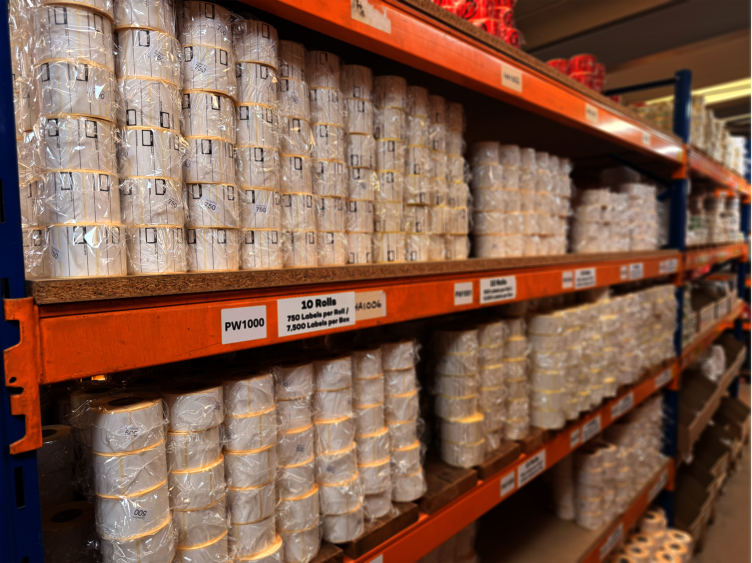Stock Thermal Labels